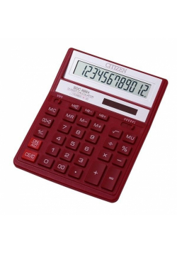 Kalkulator SDC-888X-RD burgund