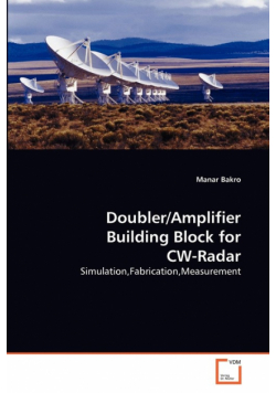 Doubler/Amplifier Building Block for CW-Radar