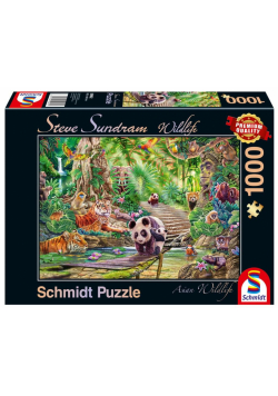 Puzzle PQ 1000 Steve Sundram Zwierzęta Azji G3
