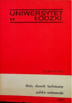 Mały słownik techniczny polsko wietnamski