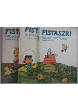 Fistaszki tom 1 do 3