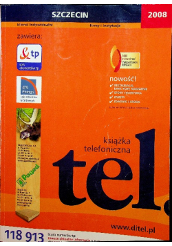 Książka telefoniczna Szczecin 2008