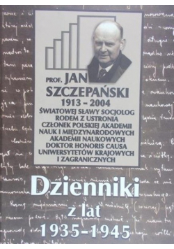 Szczepański Dzienniki z lat 1935 1945