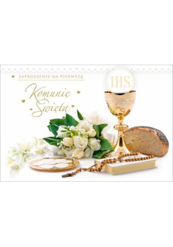 Zaproszenie Komunia Z. C6-419 (10szt.)