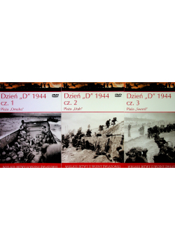 Dzień D 1944 3 części z DVD