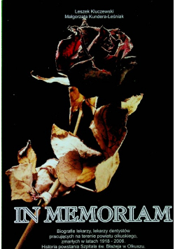 In memoriam