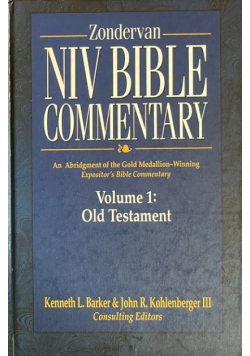 Zondervan NIV Bible Commentary Volume 1
