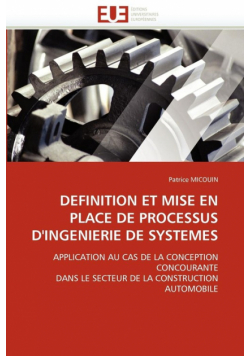 Definition Et Mise En Place De Processus D''ingenierie De Systemes