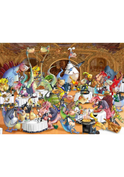 Puzzle 2000 Obiad w restauracji, Ruyer Francois