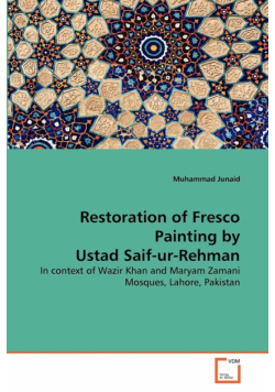 Restoration of Fresco Painting by Ustad Saif-ur-Rehman