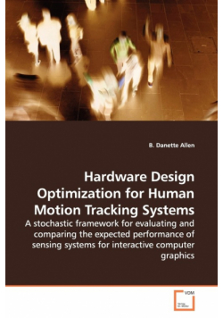 Hardware Design Optimization for Human Motion Tracking Systems