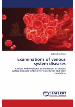 Examinations of venous system diseases