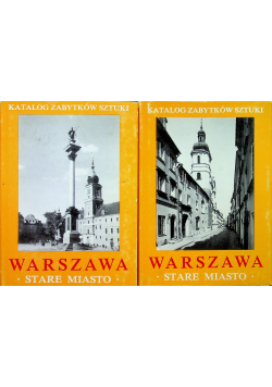 Warszawa Stare miasto tom 1 i 2