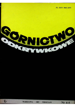 Górnictwo odkrywkowe