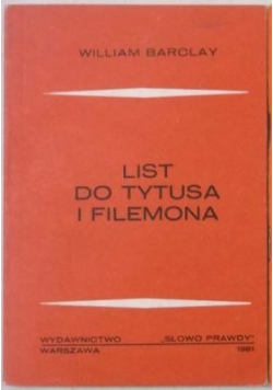 List do Tytusa i Filemona
