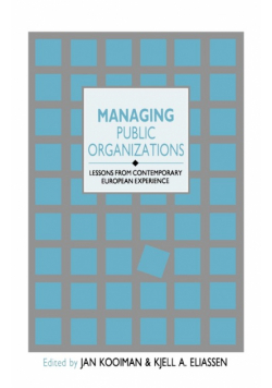 Managing Public Organizations