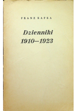 Dzienniki 1910 1923