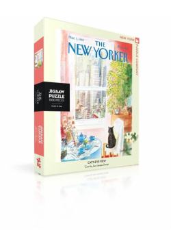Puzzle 1000 Kot w oknie, New Yorker