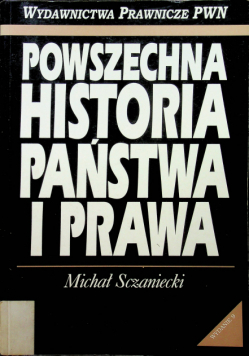 Powszechna historia państwa i prawa