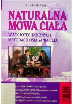 Naturalna mowa ciała w socjotechnicznych metodach osiągania celu