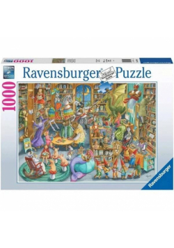 Puzzle 1000 Północ w bibilotece