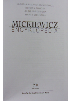 Mickiewicz encyklopedia