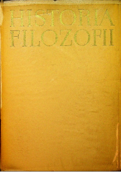 Historia filozofii