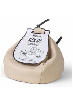 Bookaroo Bean Bag Pufa pod książkę/tablet beżowa