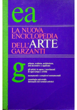 La Nuova Enciclopedia Dellarte Garzanti
