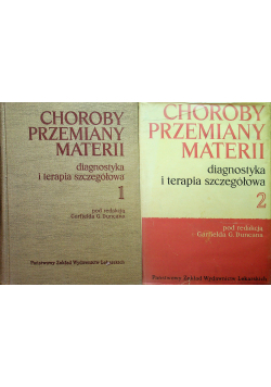 Choroby przemiany materii tom I i II