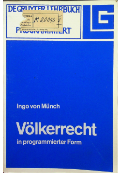 Volkerrecht in programmierter form