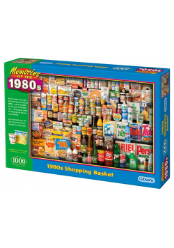 Puzzle 1000 Koszyk z zakupami (lata 80-te) G3