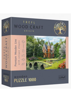 Puzzle drewniane 1000 Wiktoriański dom TREFL