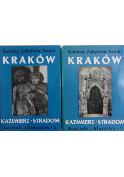 Katalog zabytków sztuki Kraków Tom 1 i 2