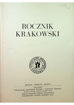 Rocznik Krakowski