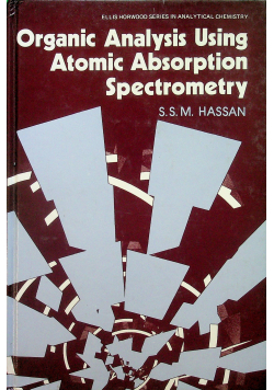 Organic analysis using atomic absorption spectrometry