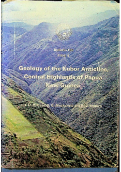 Geology of the kubor anticline