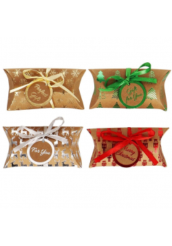 Pudełka składane pillow box 8szt