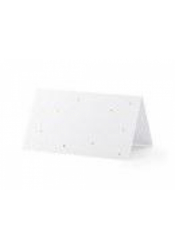 Wizytówki na stół kropki 9,5x5,5cm 10szt