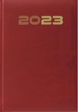 Terminarz standard czerwony A5 r. 2023
