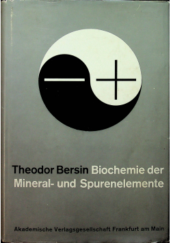 Biochemie der mineral und spurenelemente