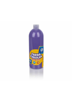 Farba szkolna fioletowa 1000ml ASTRA