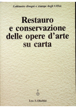 Restauro e conservazione delle opere darte su carta