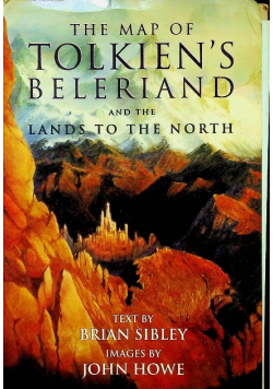 The map of Tolkiens Beleriand