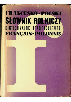 Francusko-Polski słownik rolniczy
