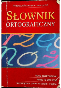 Słownik Ortograficzny Wydanie kieszonkowe