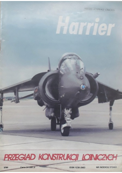 Harrier przegląd konstrukcji lotniczych