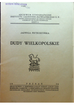 Dudy Wielkopolskie 1936 r