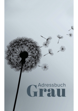 Adressbuch Grau