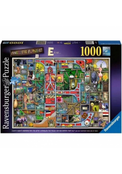 Puzzle 1000 Niesamowity alfabet E&F